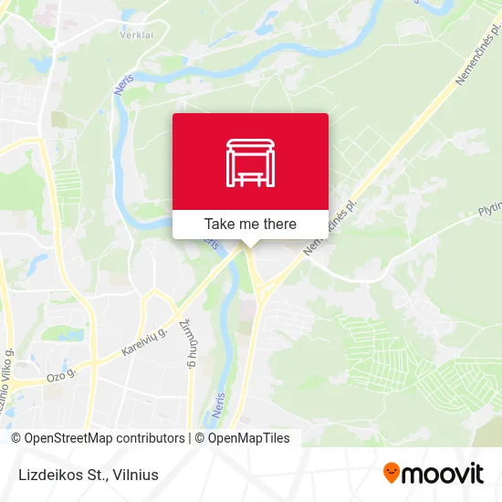 Lizdeikos St. map