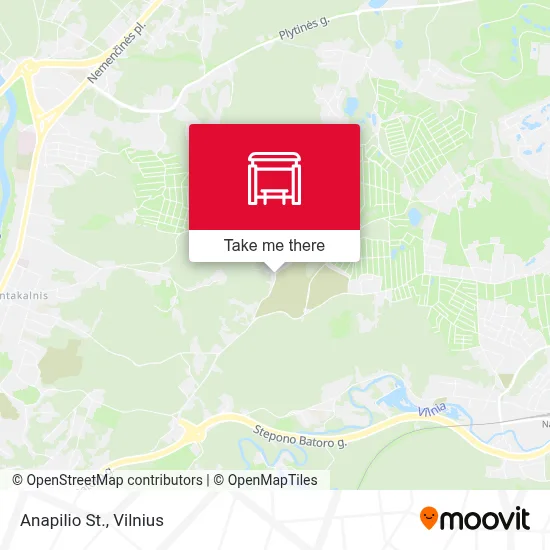 Anapilio St. map