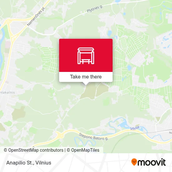 Anapilio St. map