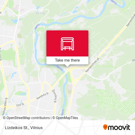 Lizdeikos St. map