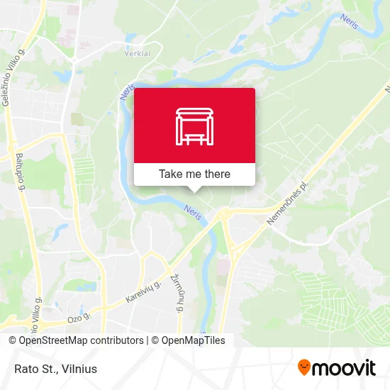 Rato St. map