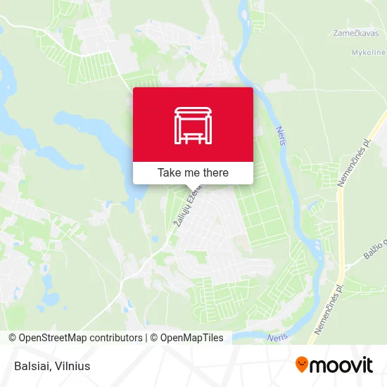 Balsiai map