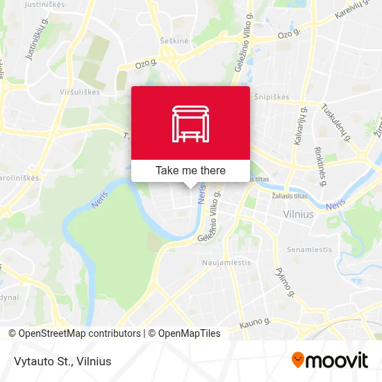 Vytauto St. map