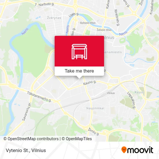 Vytenio St. map