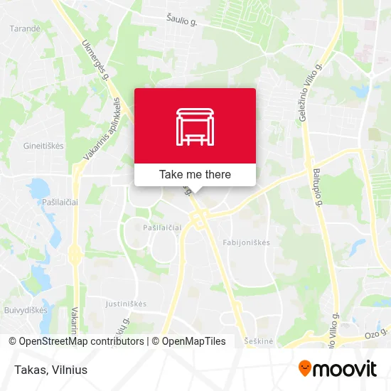 Takas map