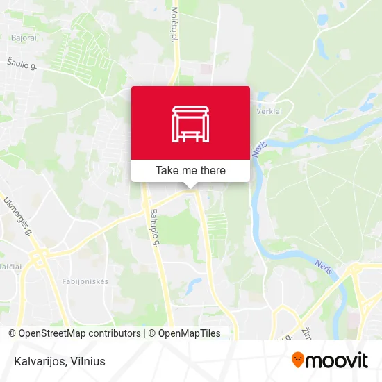 Kalvarijos map