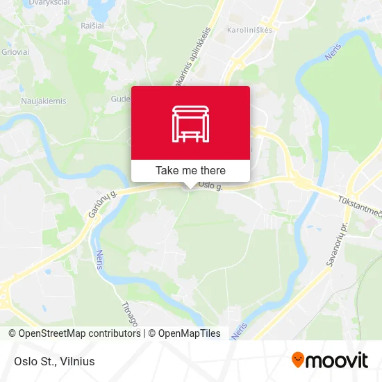Oslo St. map