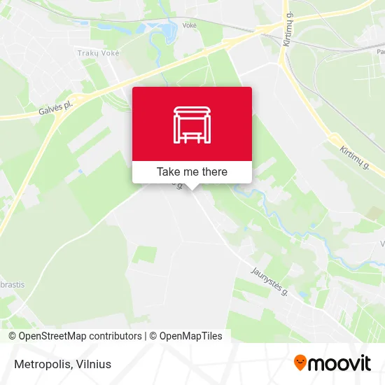 Metropolis map