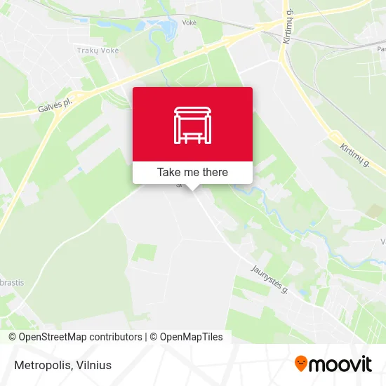 Metropolis map