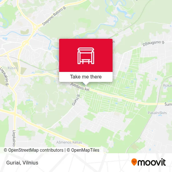 Guriai map