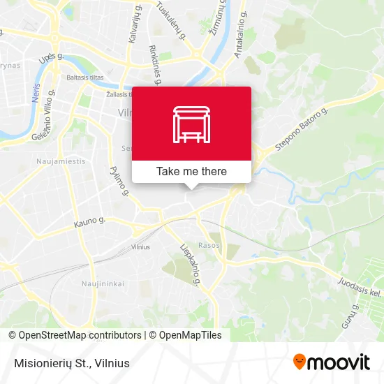 Misionierių St. map