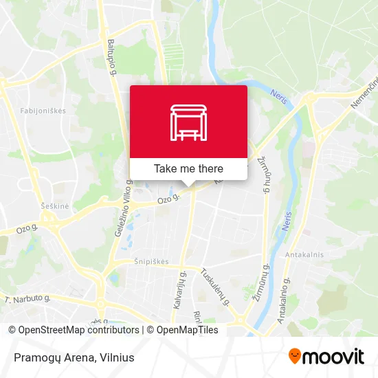 Pramogų Arena map