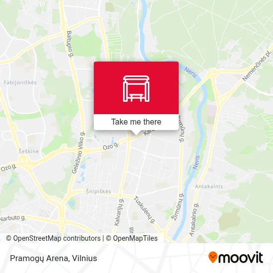 Pramogų Arena map