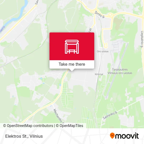 Elektros St. map