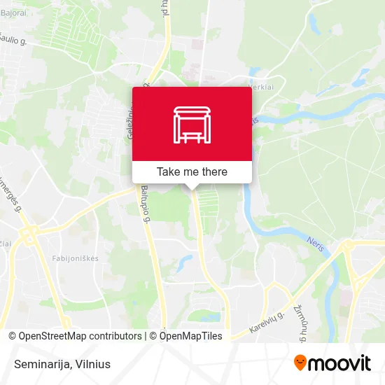 Seminarija map