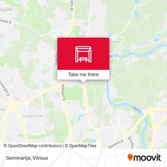 Seminarija map