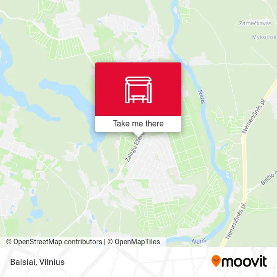 Balsiai map