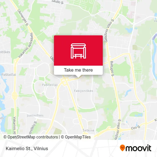 Kaimelio St. map