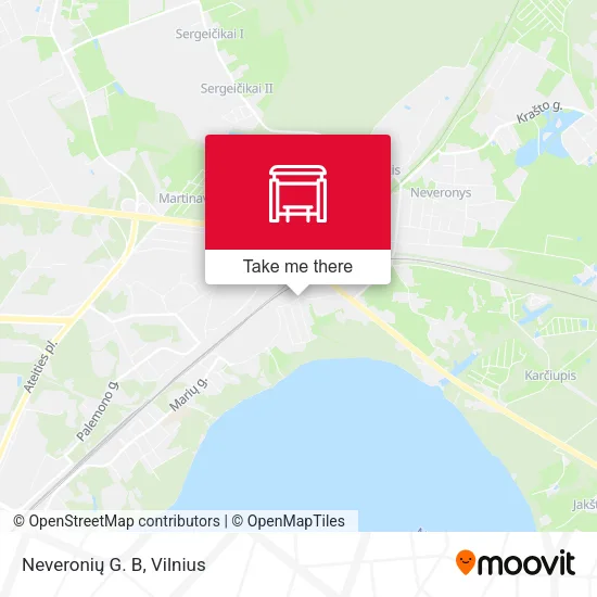 Карта Neveronių G. B