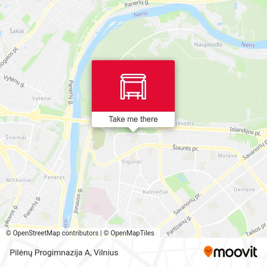 Карта Pilėnų Progimnazija A