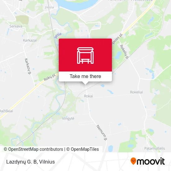 Карта Lazdynų G. B