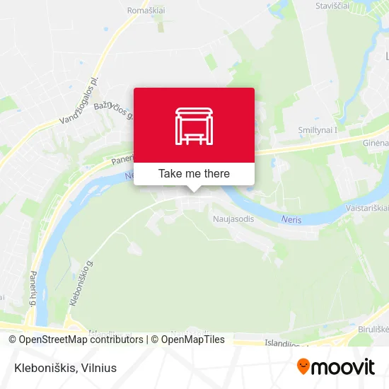 Карта Kleboniškis