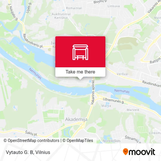 Карта Vytauto G. B