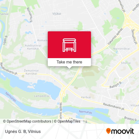 Карта Ugnės G. B