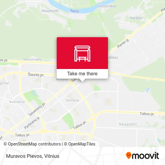 Карта Muravos Pievos
