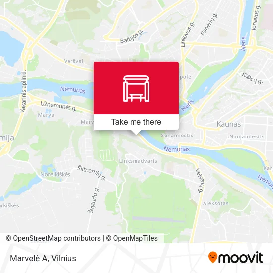 Карта Marvelė A