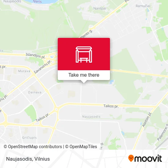 Карта Naujasodis