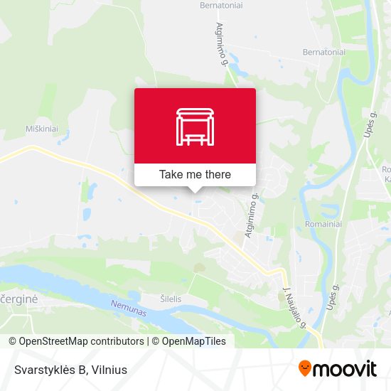 Карта Svarstyklės B