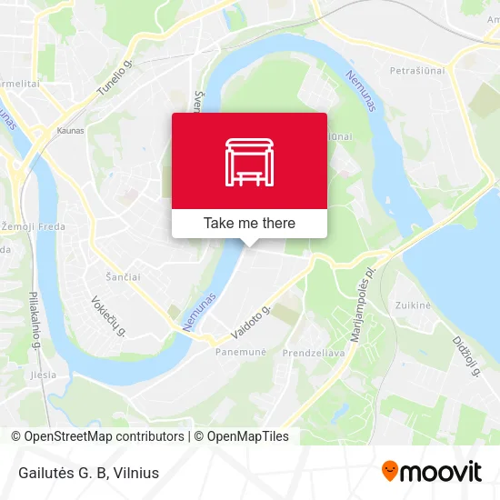 Карта Gailutės G. B