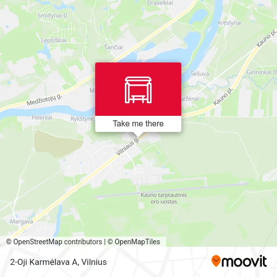 Карта 2-Oji Karmėlava A