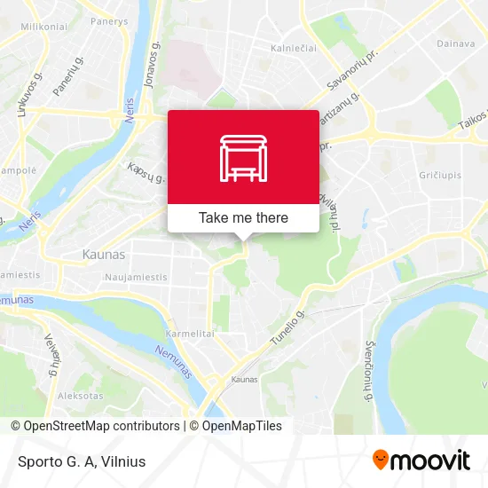 Карта Sporto G. A