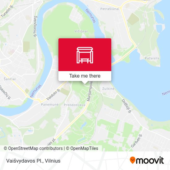 Карта Vaišvydavos Pl.