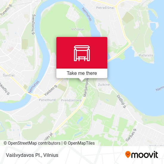 Карта Vaišvydavos Pl.
