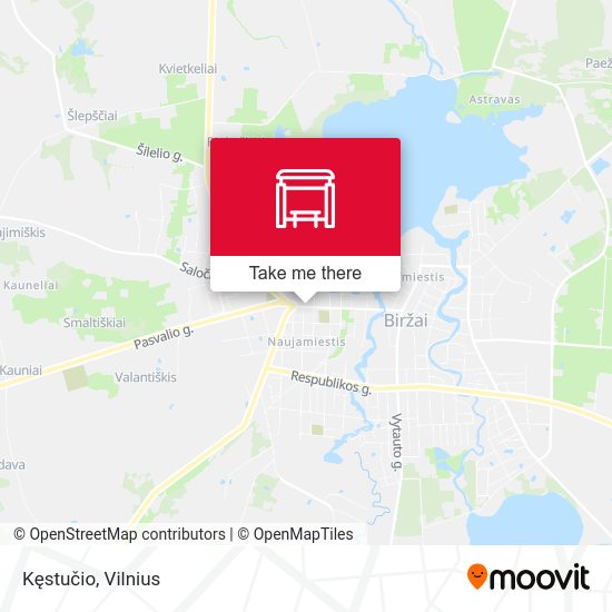 Карта Kęstučio