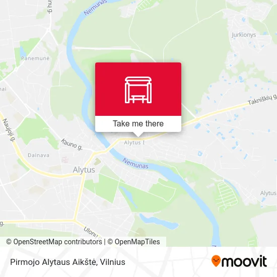 Карта Pirmojo Alytaus Aikštė