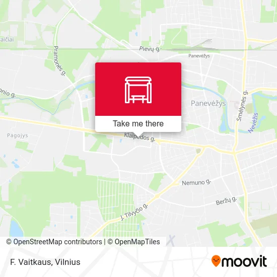 Карта F. Vaitkaus