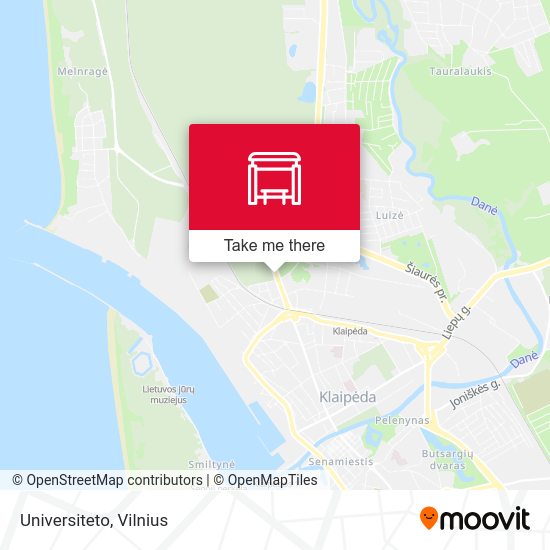 Карта Universiteto