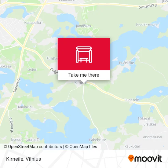 Карта Kirneilė