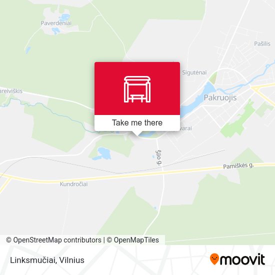 Карта Linksmučiai