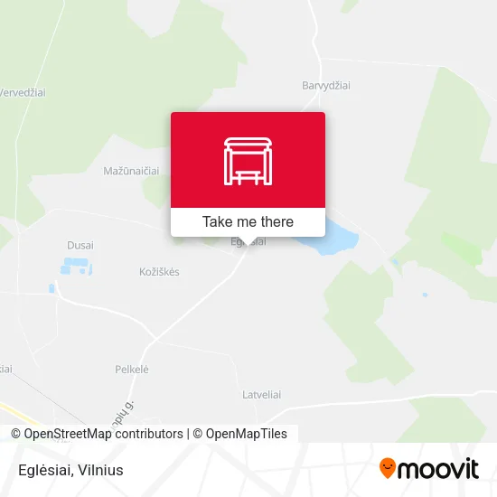Карта Eglėsiai