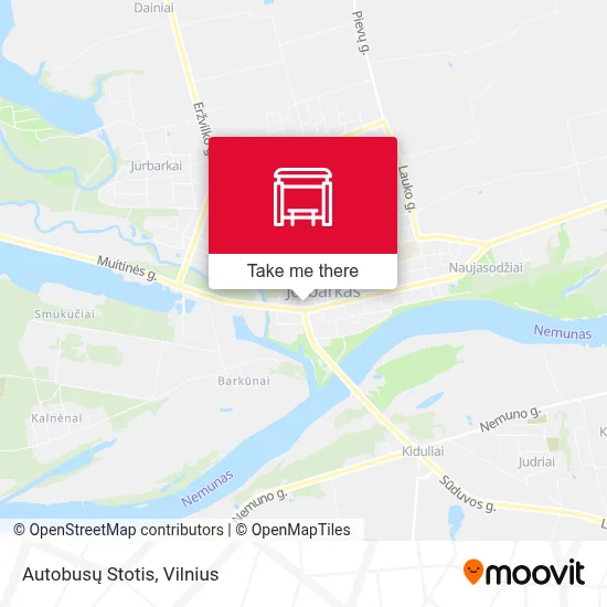Autobusų Stotis map