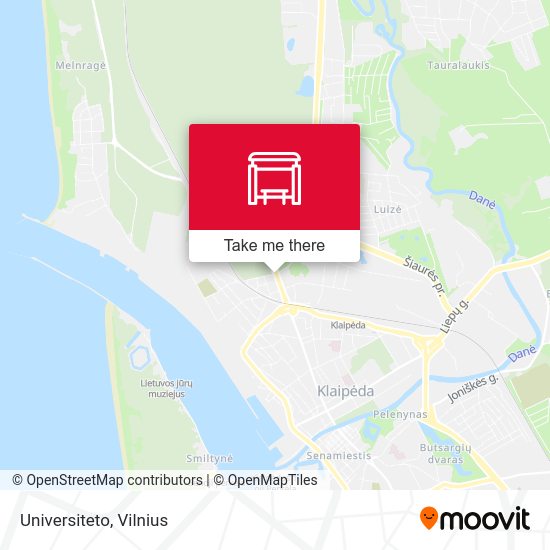 Карта Universiteto