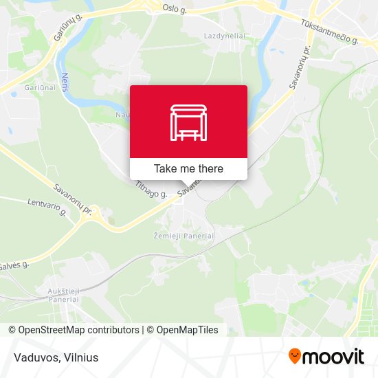 Карта Vaduvos