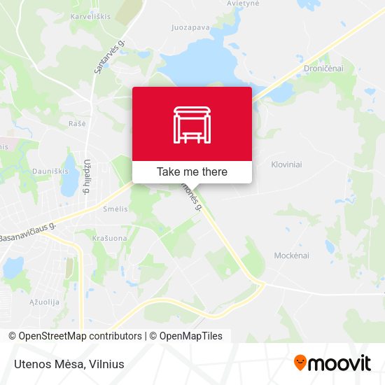 Карта Utenos Mėsa