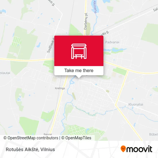 Карта Rotušės Aikštė