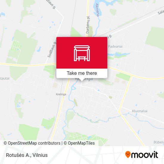 Карта Rotušės A.